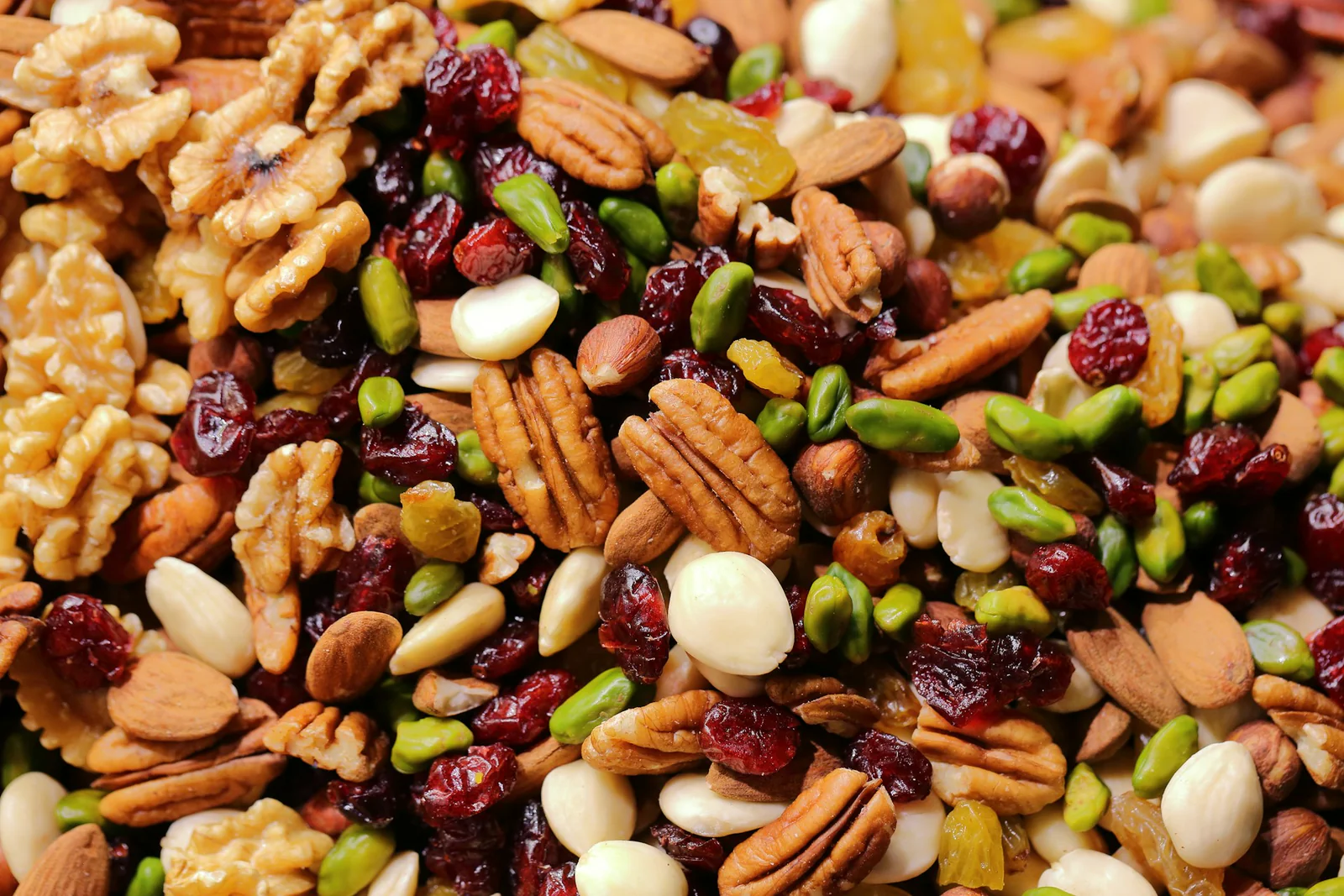 Premium nuts and dried fruits