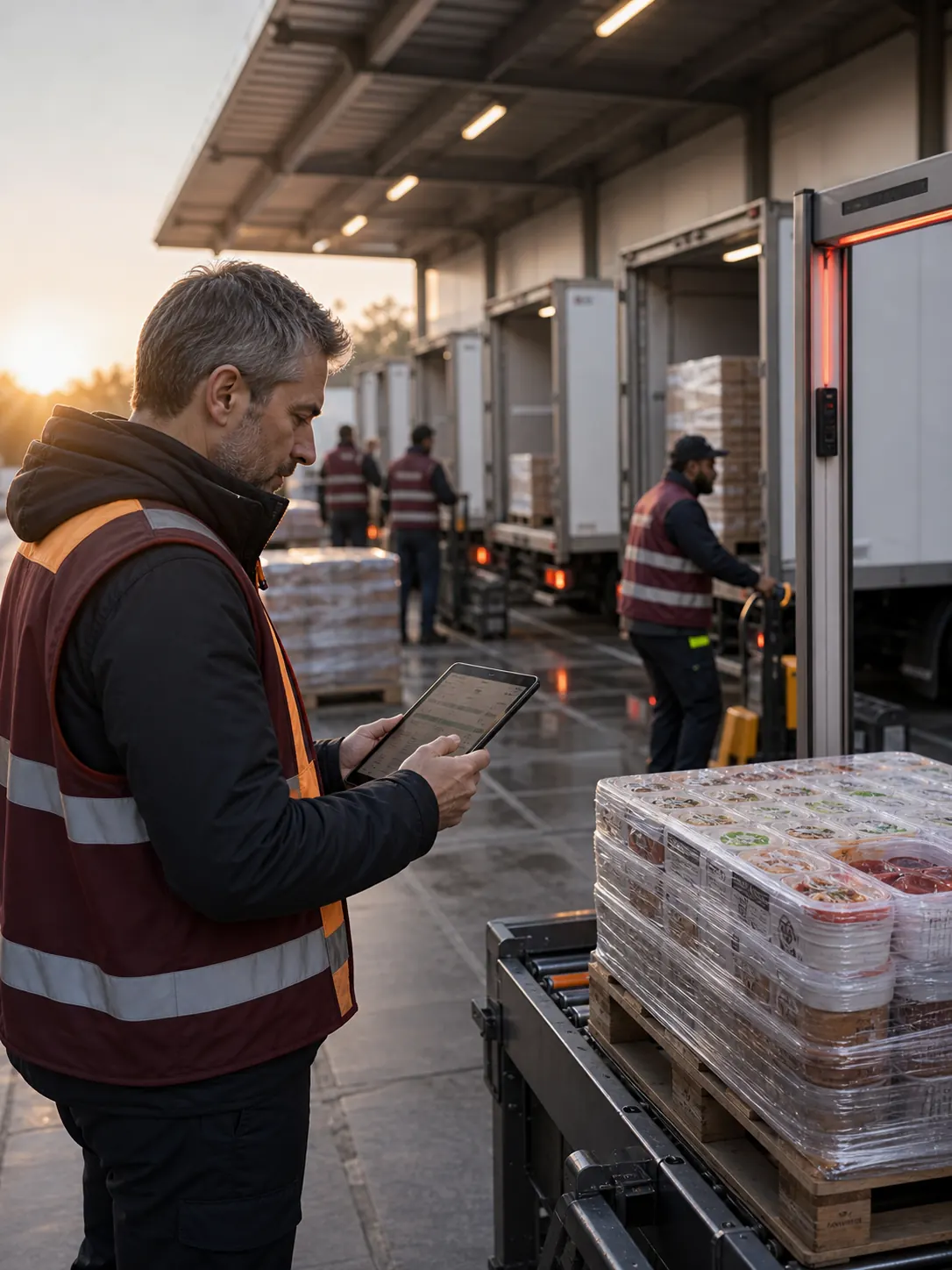 Bettergrow distribution — loading refrigerated fleet across the UAE